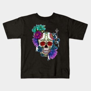 Sugar skull Kids T-Shirt